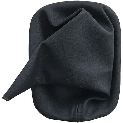 Car Shift Gear Stick Manual Shift Boot Black Leather Boot For BMW E30 Car Styling