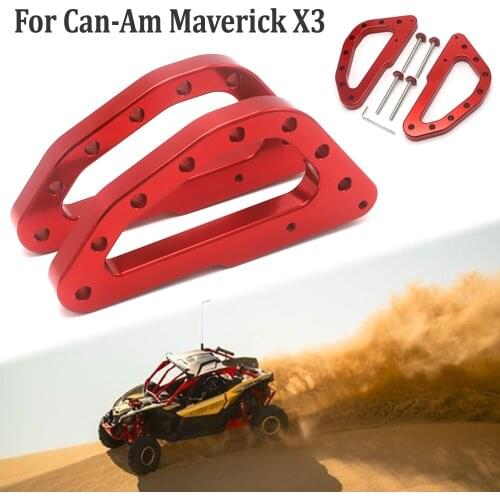 For Can-Am Maverick X3 XDS XRS XMR XRC Turbo RR X3 2017-2021 2020 2019 2018 Heavy Duty Billet Aluminum Roll Bar Grab Handles