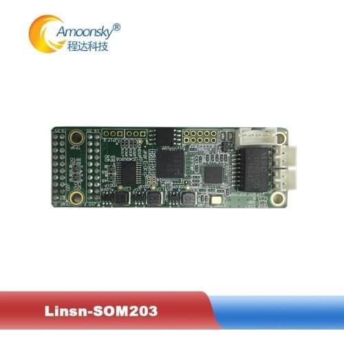 Top sales led display control card linsn som203 receiving card for outdoor large industrial displays rgb led matrix