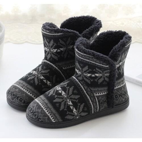 SAGACE shoes women Winter Fashion Work Couple Models Home Boots Soft Warm Winter Home Cotton Boots shoes women flats 2019DEC23