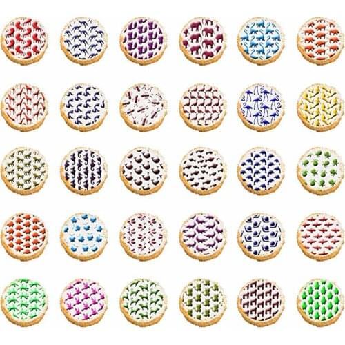 30 Style 1pc Animal Cookie Mold Stencil for Baking Gingerbread Cake Scrapbook Decoration Template Mold(NO.14-26)