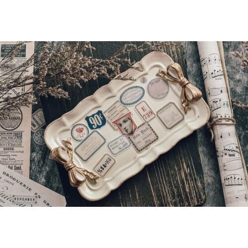 100pc Vellum Paper Stickers for Scrapbooking DIY Projects/Photo Album/Card Making Crafts