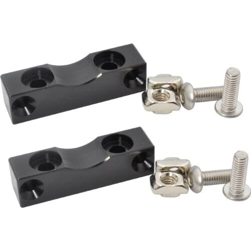 2set 3d printer parts aluminum Z axis stepper motor mount with screw nuts for CR-10/ Ender3 ender 3 pro 3D printer