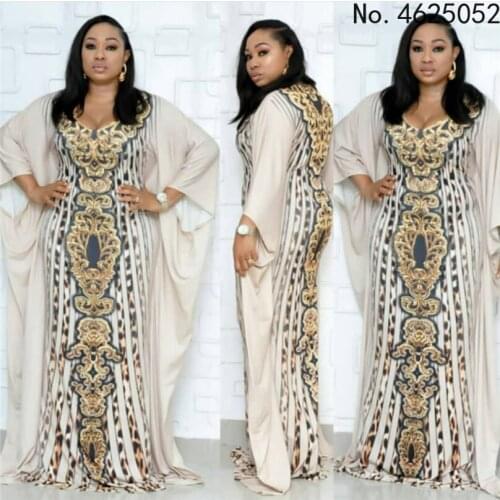 Length 152cm Bust 104cm African Dresses For Women Africa Clothing Muslim Long Dress Length Fashion African Dress For Lady