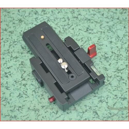 Camera Tripod Aluminum Quick Release Plate Assembly P200 Clamp Adapter for Manfrotto 577 501 500AH 701HDV Q5 HD2000 HD4000