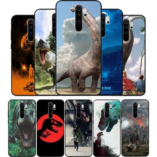 Jurassic Park Soft Silicone black Phone Case For Redmi 4A 4X 5PLUS 5A NOTE 9S 9 8T 8 7 6 5 4 PRO