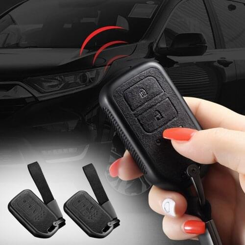 TPU Car Remote Keychain Case Protector Bag For Honda 2017 2018 19CRV Pilot Accord Civic Fit HR-V Freed Keyless Entry Car Model