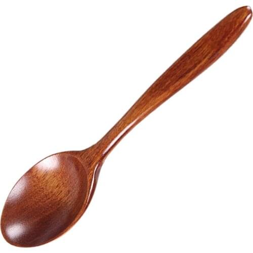 1pc 18cm Wooden Spoon Bamboo Kitchen Cooking Utensil Tool Tea Honey Coffee Soup Teaspoon Catering for Home Restaurant Kicthen