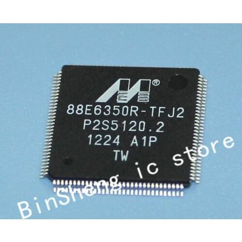 88E6350R-TFJ2 88E6350RA1-TFJ2C000 TQFP128 Gigabit Ethernet transceiver