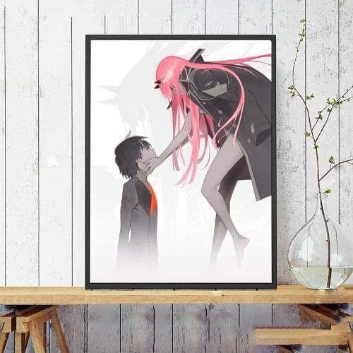 Dear Franxx Sexy Anime Character Diamond Painting 5D Poster Wall Art Mosaic Picture Cross Stitch Kit Living Room Decoration Gift