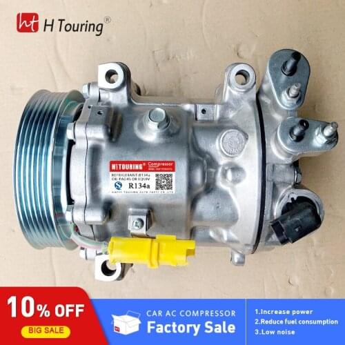 SD7C16 A/C Compressor for Peugeot 407 607 CITROEN C5 C4 9663315480 9670022180 9656572680 9648138680 550806 6453RH 6453XA 6453RG