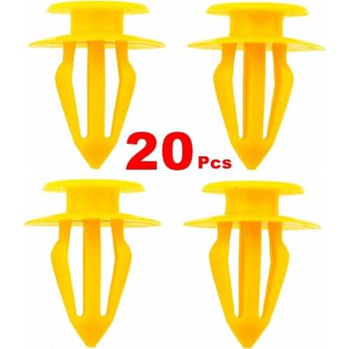 20pcs Door Pannel Clips Mountings Fastener Screws with Seals for VW Audi 1008068/7M0867299K