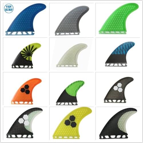 Quilhas Future Fin G5 Honeycomb Fibreglass Fins Surfboards Fin Surfing M Size 3 pieces per set