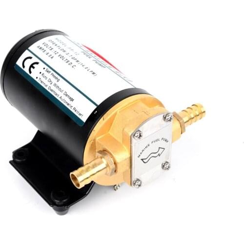 DC 12V/24V 168W 12L/Min lift 3m Mini Electric Gear Pump Oil Car Fully Automatic Diaphragm Pump Fuel Transfer Pump FP-12 FP-24V