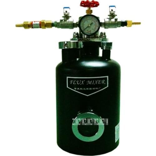 New RD160T-B Flux Generator Carbon Steel Type Copper Flux Welder 4.5L 3m3 / h Flux Soldering Device With Belt Regulating Valve