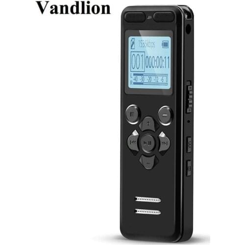 Vandlion V36 Professional Mini Digital Voice Recorder Long time Recording Voice Activated Dictaphone USB Drive gravador de voz