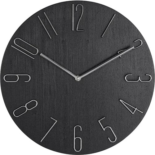 Simple Wall Clock 12 Inch Living Room Home Wall Clock Clock Watch Fashion Bedroom Wall Clock