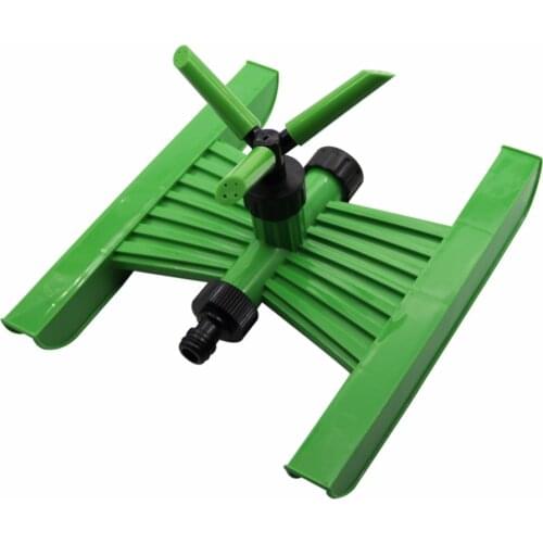 Three-arm rotating sprinkler with H-base Automatic watering system garden lawn Sprinklers 1 pcs