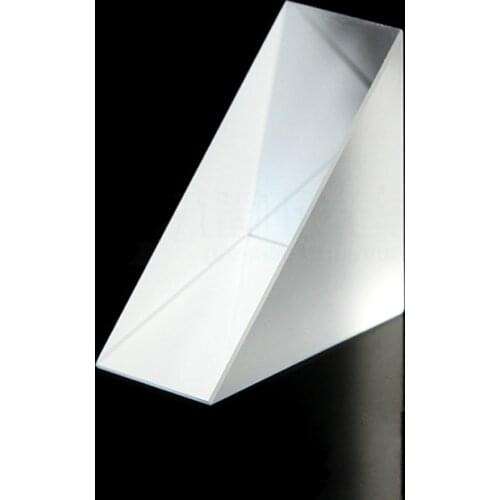 20MM 90 Degree Total Reflection Physical Experiment Ray Refraction Optics Glass Tri Prism K9 Spot Isosceles Right Angle Prism