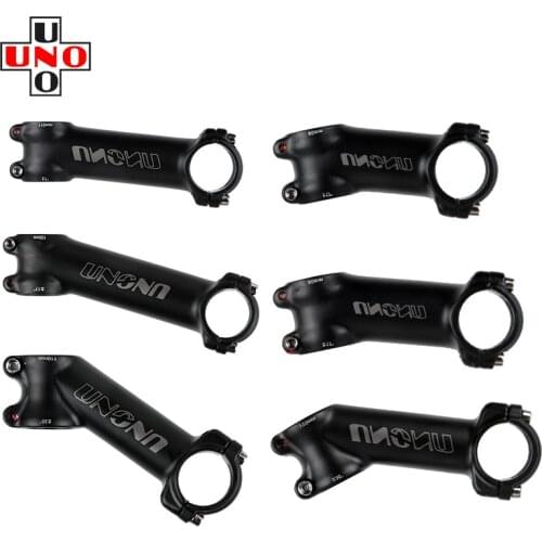 UNO Aluminum Alloy MTB Road Bike Handlebar Stem 28.6/31.8mm 7/17/35degree 60/80/90/100/110/120/130mm