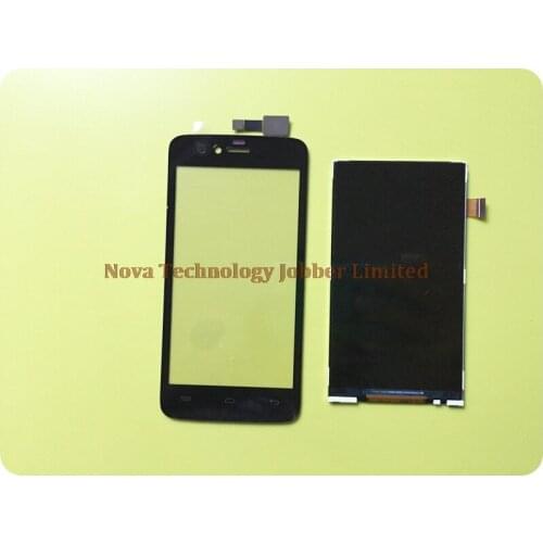 Wyieno Black touchscreen For Explay Air LCD Display Screen Monitor Touch Screen Digitizer Sensor Panel Replacement + tracking