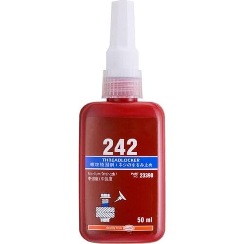50ml 242 Liquid Glue Thread Locking Adhesive Glue For Metal Surfaces And Thread Screw Sealant Anaerobic Adhesive