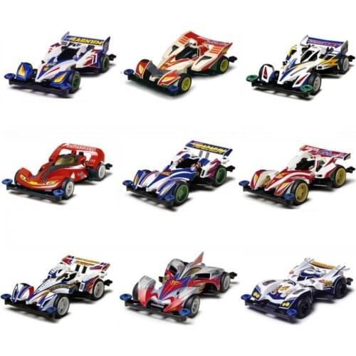 1/32 Scale Mini 4WD Car Model MAGNUM SABER/SONIC SABER/HURRICANE SONIC/PROTO EMPEROR/MAX BREAKER TRF/BURNING SUN(Not Assembled)