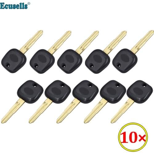 10Pcs/Lot Transponder Key Shell Case Fob for Daihatsu Charade Cuore Esse Materia Mira Sirion Terios Trevis Xenia YRV TOY41R