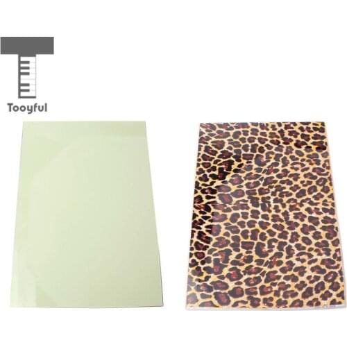 2pcs Guitar Bass Pickguard Scratch Plate Guitar Material Blank Sheet Plate