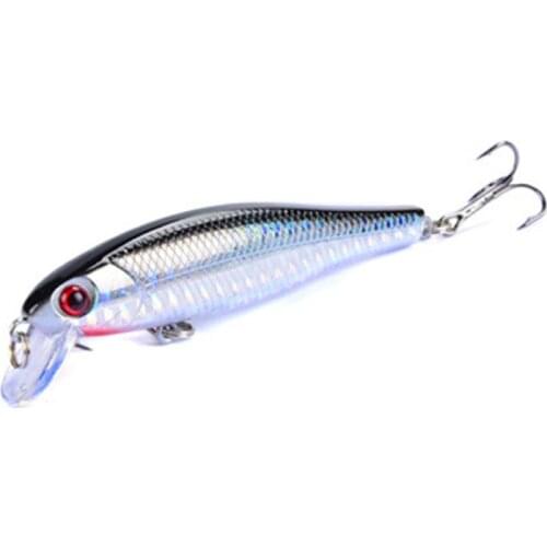 Minnow Lures Metal Squid Hard Goods For Fishing Luminous swimbait Sea River Shad