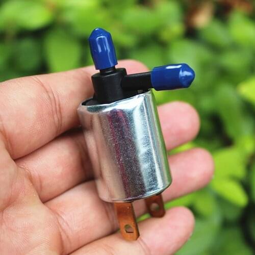 Electromagnetic Water Valve DC24V 50mA Normally Closed Miniature Electric Water Valve Drain Valve Exhaust Valve with Plug