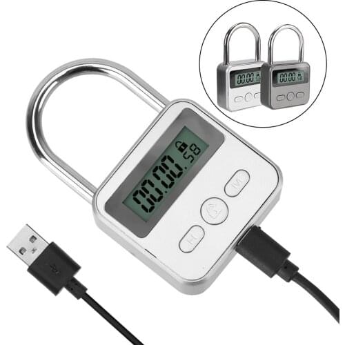 Electronic Timer Adult Game Erotic Bondage Timer Switch Sex Toys Fetish Restraints Digital Time Lock For Couples Accessories