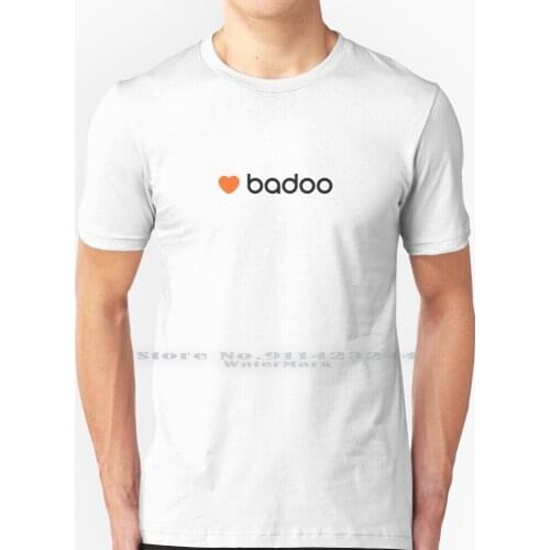 Badoo T Shirt 100% Pure Cotton Badoo Social Media Stuff Long Sleeve