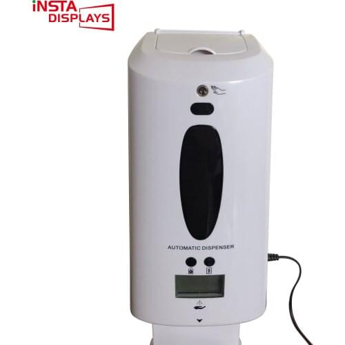 Infrared Thermometer & Auto Dispenser All in one