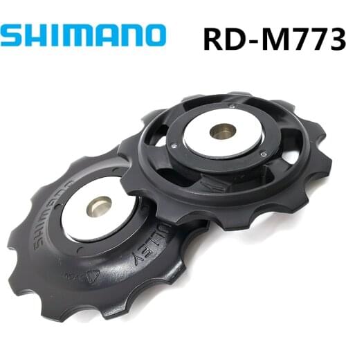 SHIMANO DEORE XT Mountain Bike RD-M773 Iamok DYNA-SYS Guide & Tension Pulley Set for RD-M786/M781/M780/T8000 Bicycle Parts