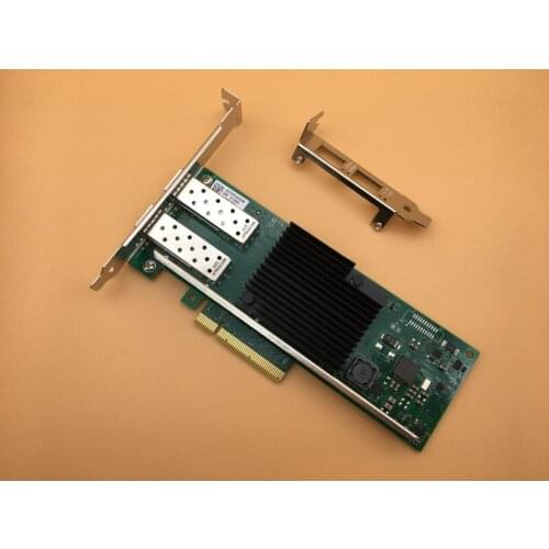 New Network Ethernet Converged Adapter Desktop PCI-Express Network Card 10Gb X710-DA2