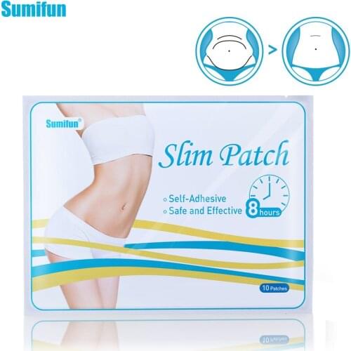 10PCS Self-adhesive Slim Patch Lose Weight Sticker Fat Burner Paste Anti-cellulite Slimming Products Patch