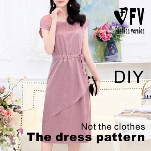 Pattern Making Womens Dresses Clothes Structure Design Drawing BLQ-377