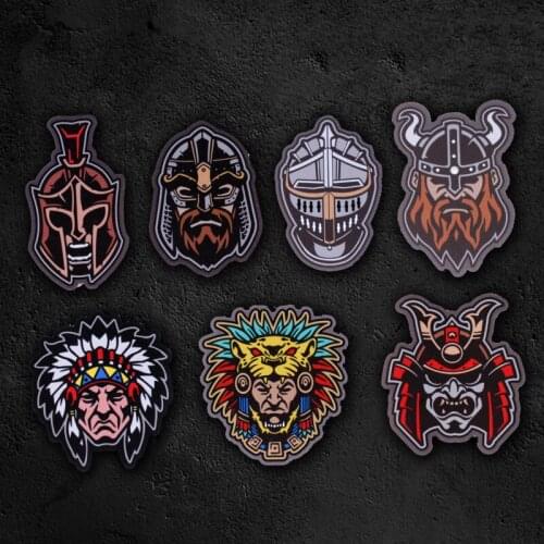 Ancient Warrior Outdoor Tactical Vest Personalized Velcro Patch Patch Applique Badge Armband Clothing Backpack Hat Decoration