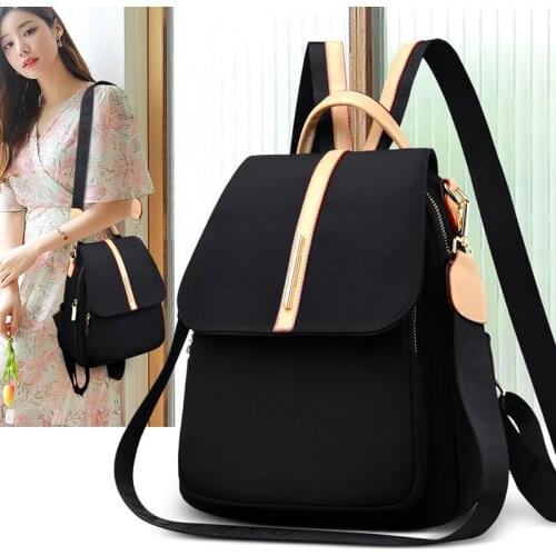 Women Oxford Waterproof Backpack Anti-theft School Bags For Teenagers Girls Female Rucksack Multifunction Backpack Travel Bags