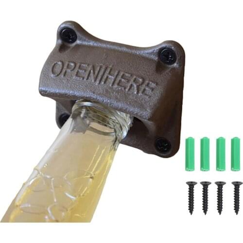 1Pcs Portable Bottle Opener Metal Wall Mounted Beer Bottle Opener Bar Tool Claw Gift Unique Creative Bar Kitchen Tool