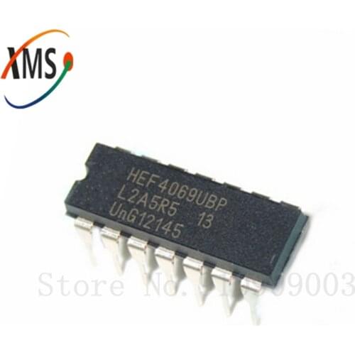 10PCS HEF4069UBP DIP HEF4069 DIP14 HEF4069BP DIP-14 new and original IC
