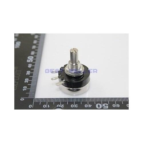 2pcs RV24YN 20S B103 10K ohm Carbon Composition Rotary Taper Potentiometer 10