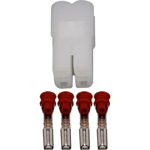 4 Pin Waterproof Automotive Connector Electrical Female Connector with Terminal DJ7041-2.3-21