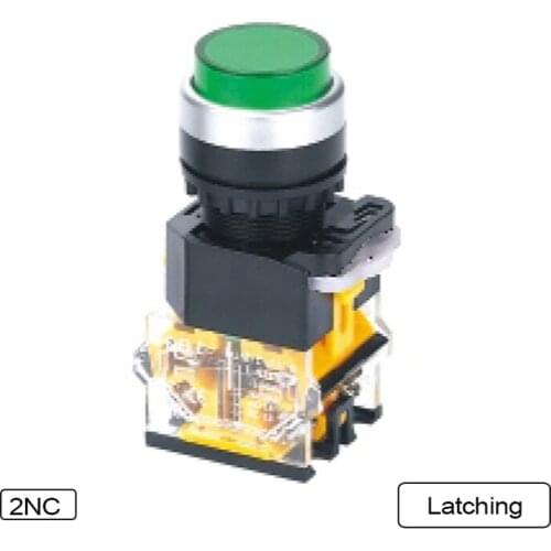 5 PCS Push button switch Extended button Latching OR Momentary Waterproof IP65 LA115-B8-11HT-R