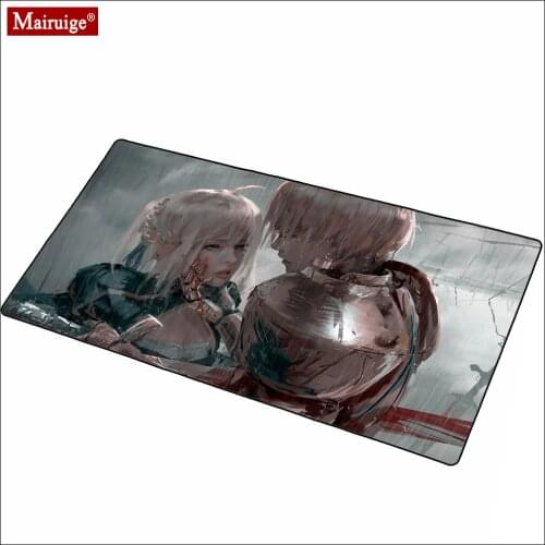 Kings Couple Girl Anime Mousepad XXL Large Mouse Pad 90x40/70x30cm Compute Gamer Desk Mat for Laptop Table Pads PC Mat Mouse