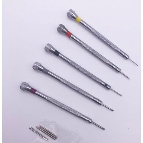 Watch Screwdriver Watches Tools Repair Kit Clock Multi Size Band Removal Mini Silver Link Pins Watchmakers Tool