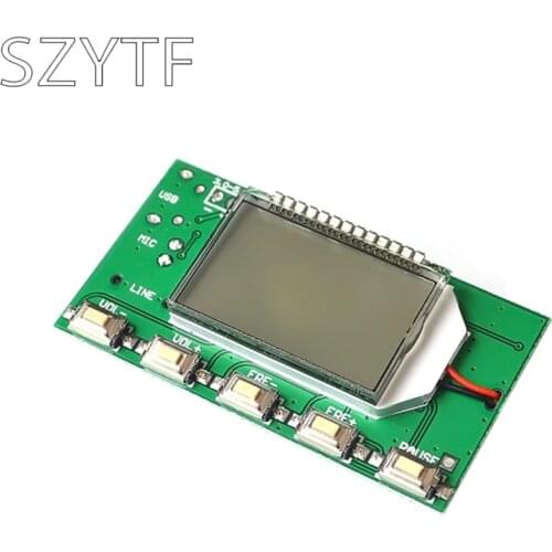 DSP PLL 87-108MHz Multi-function FM Stereo Transmitter Module / Microphone Wireless Transmitter / Wireless Microphone Module