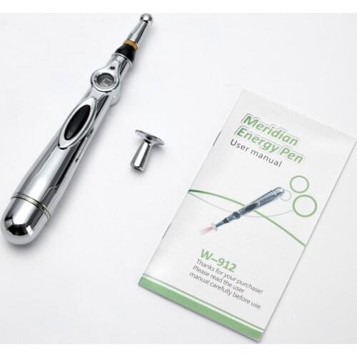 Electronic Acupuncture Pen Pulse Trigger Point Massage Body Acupoint Stimulator Energy Pen Relief Pain Reflexology Health Care