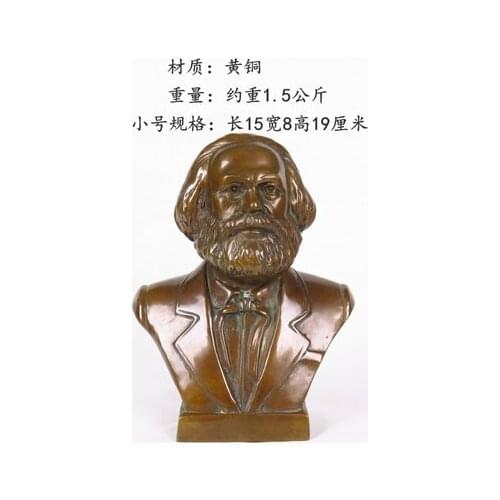 European sculpture decorative copper crafts collections business gifts (head of Verdi EP-623)